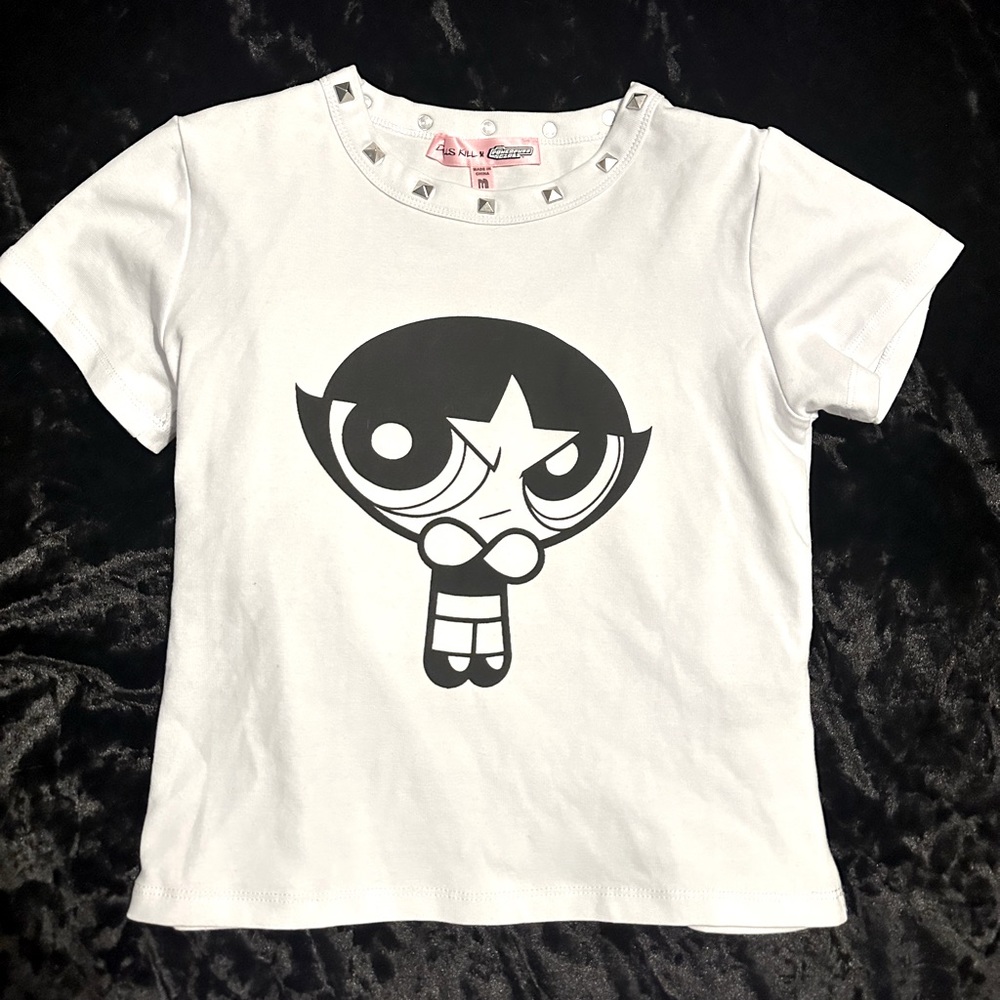 Powerpuff Girls X DollsKill - Buttercup baby tee